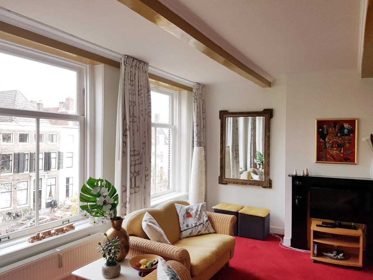 Large Historical Apartment & Canal Terrace 乌得勒支 外观 照片